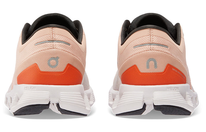 ON RUNNING CLOUD X 3 ROSE SAND WOMENS