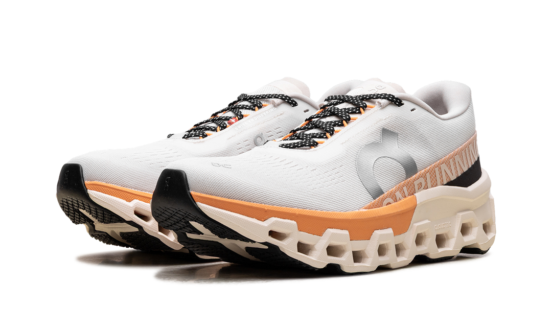 ON RUNNING CLOUDMONSTER 2 IVORY TANGERINE WOMENS