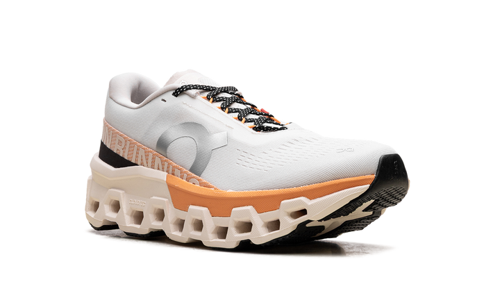 ON RUNNING CLOUDMONSTER 2 IVORY TANGERINE WOMENS