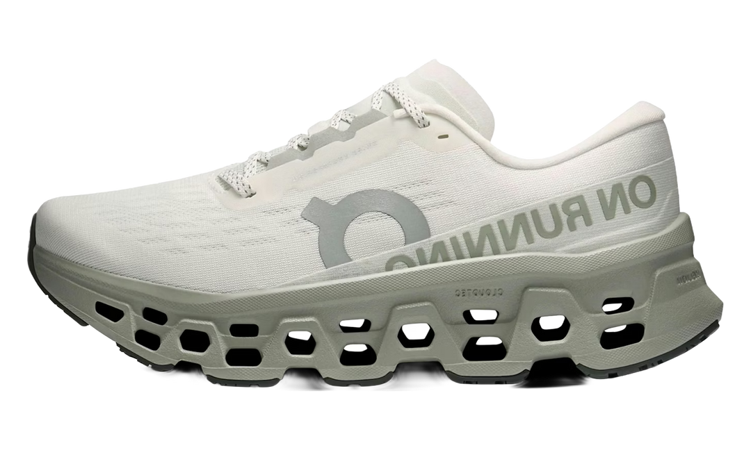 ON RUNNING CLOUDMONSTER 3 IVORY TIN WOMENS