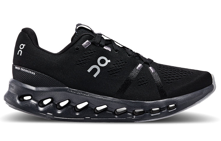 ON RUNNING CLOUDSURFER BLACK WOMENS