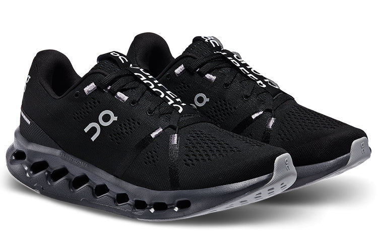 ON RUNNING CLOUDSURFER BLACK WOMENS