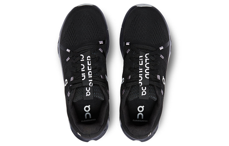 ON RUNNING CLOUDSURFER BLACK WOMENS