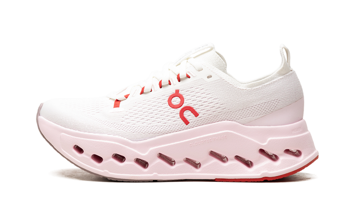 ON RUNNING CLOUDSURFER MAX IVORY PEONY WOMENS