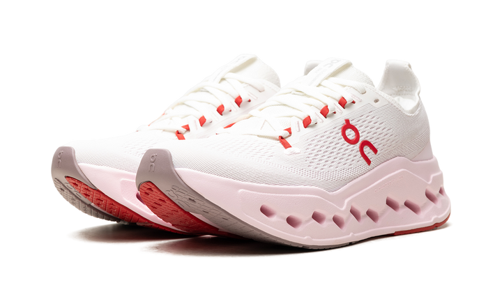 ON RUNNING CLOUDSURFER MAX IVORY PEONY WOMENS