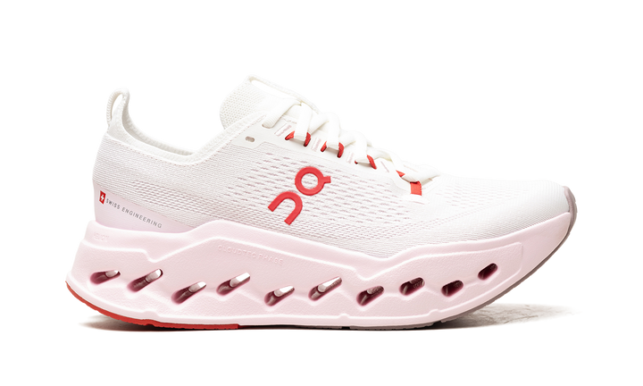ON RUNNING CLOUDSURFER MAX IVORY PEONY WOMENS
