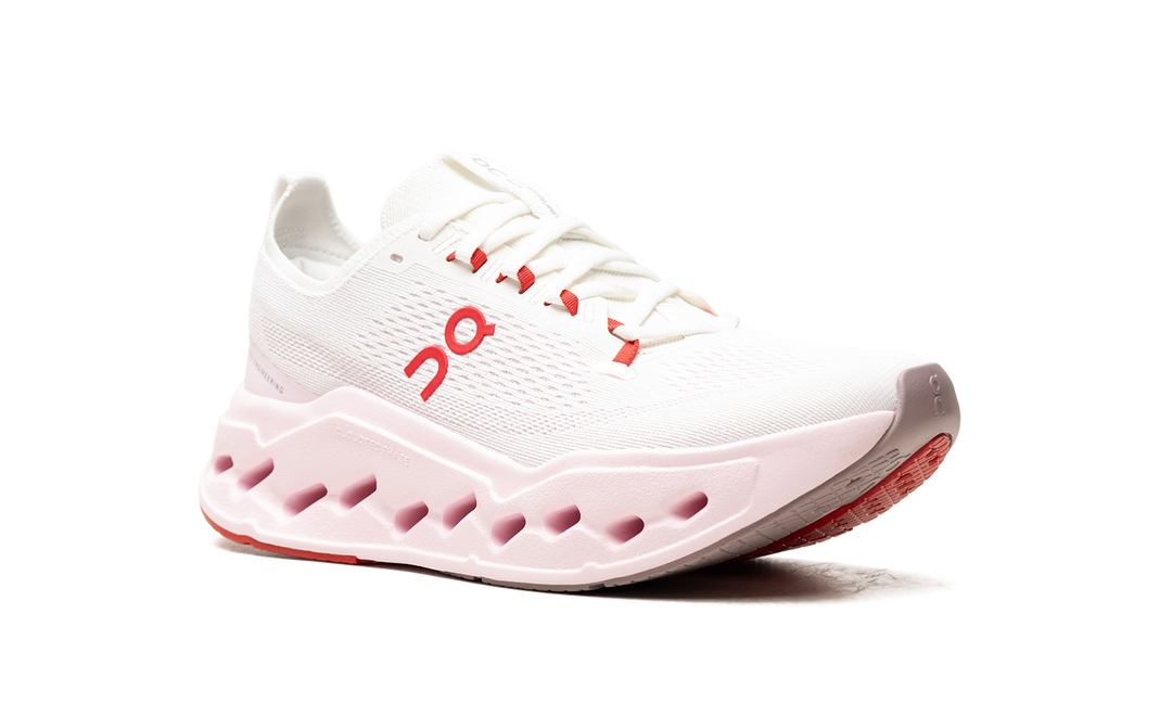 ON RUNNING CLOUDSURFER MAX IVORY PEONY WOMENS