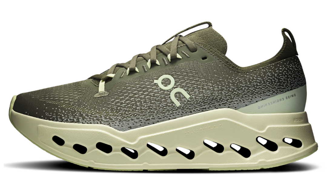 ON RUNNING CLOUDSURFER MAX OLIVE SEEDLING