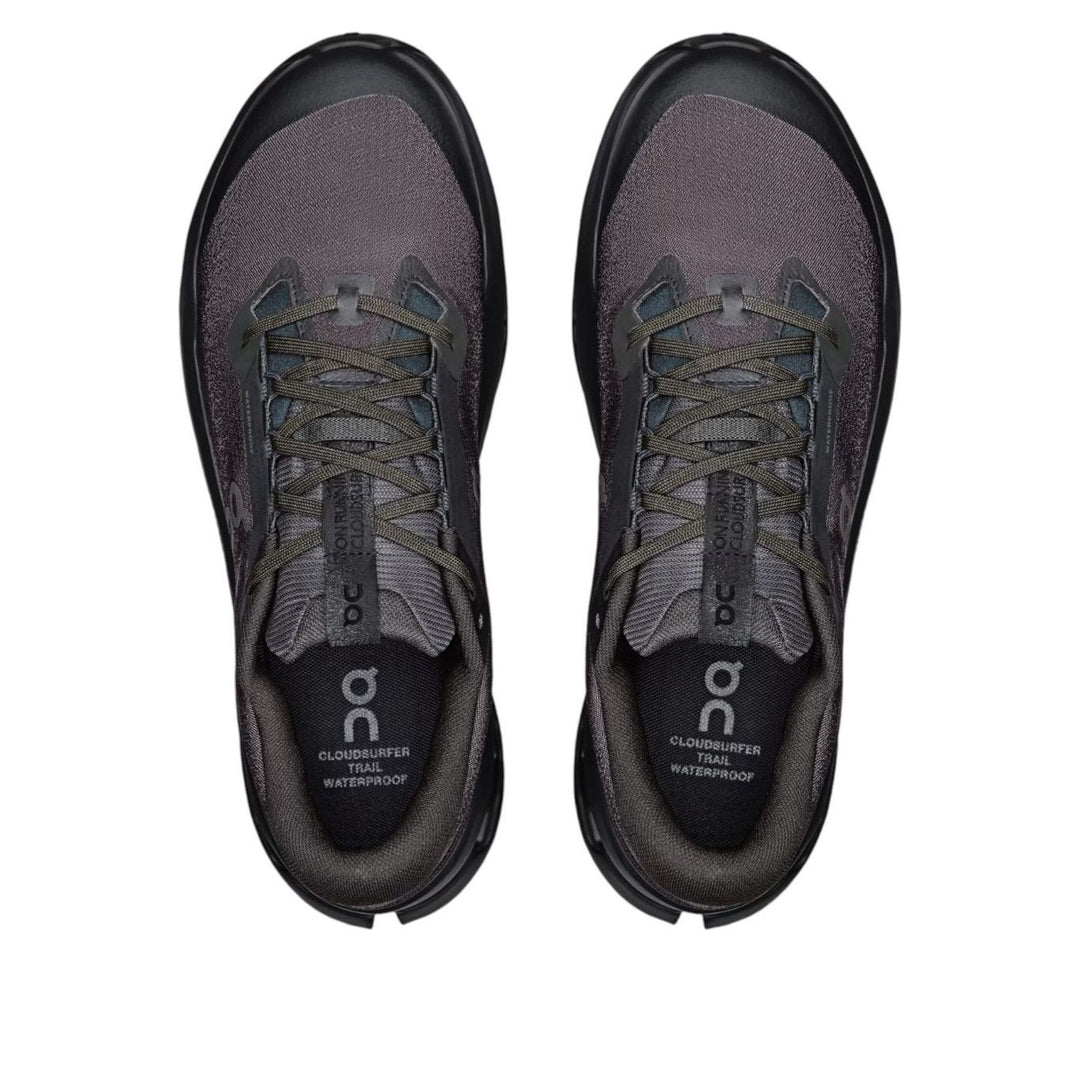 ON RUNNING CLOUDSURFER TRAIL 2 WATERPROOF BLACK