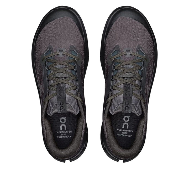 ON RUNNING CLOUDSURFER TRAIL 2 WATERPROOF BLACK