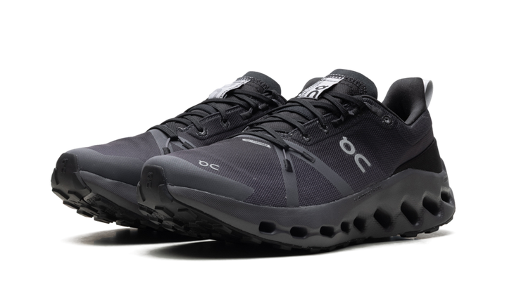 ON RUNNING CLOUDSURFER TRAIL WATERPROOF BLACK ECLIPSE WOMENS
