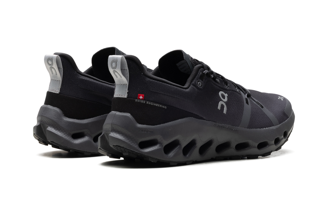 ON RUNNING CLOUDSURFER TRAIL WATERPROOF BLACK ECLIPSE WOMENS