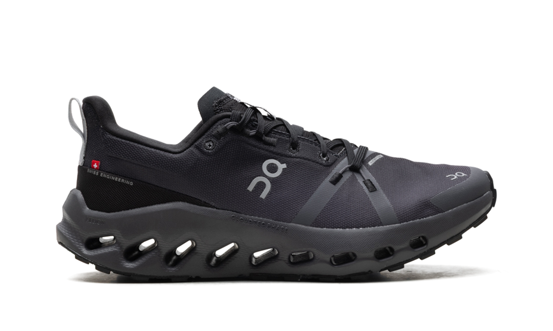 ON RUNNING CLOUDSURFER TRAIL WATERPROOF BLACK ECLIPSE WOMENS