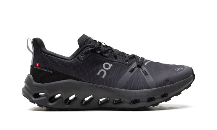 ON RUNNING CLOUDSURFER TRAIL WATERPROOF BLACK ECLIPSE WOMENS