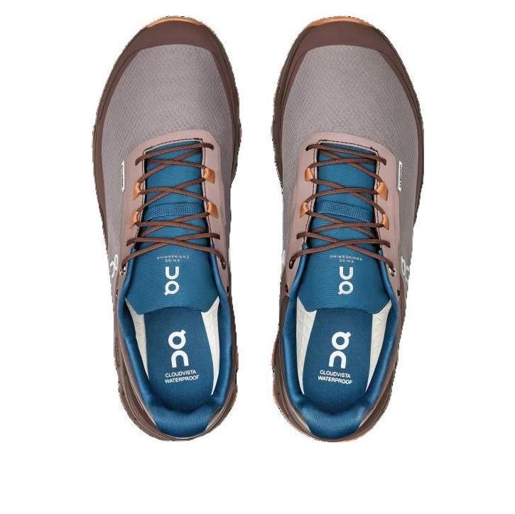 ON RUNNING CLOUDVISTA WATERPROOF ZINC GRAPE