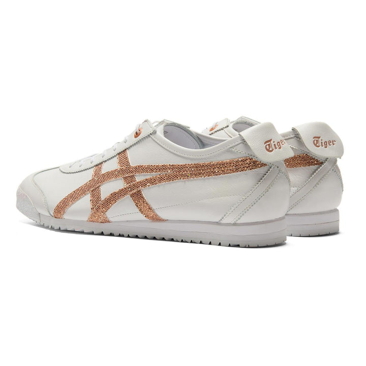 ASICS ONITSUKA TIGER MEXICO 66 SD WHITE ROSE GOLD GLITTER