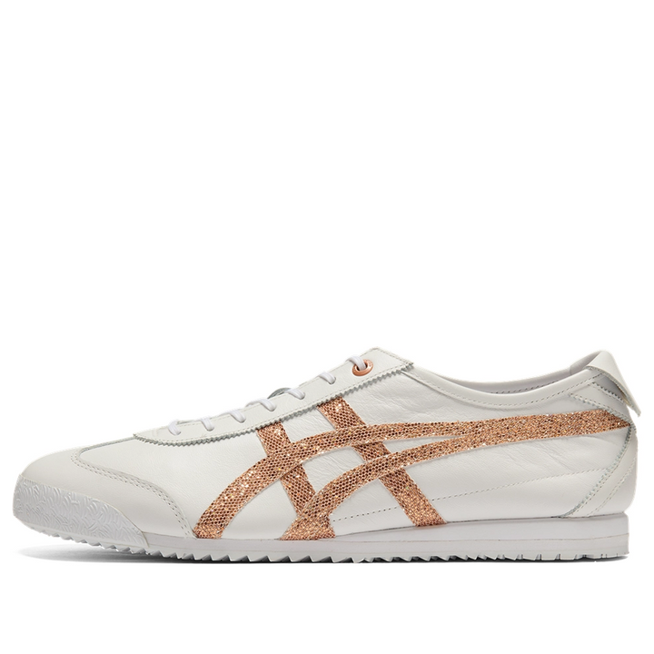 ASICS ONITSUKA TIGER MEXICO 66 SD WHITE ROSE GOLD GLITTER