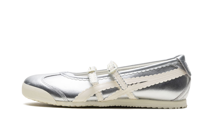ASICS ONITSUKA TIGER MEXICO 66 TGRS SILVER CREAM WOMENS