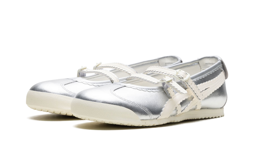 ASICS ONITSUKA TIGER MEXICO 66 TGRS SILVER CREAM WOMENS