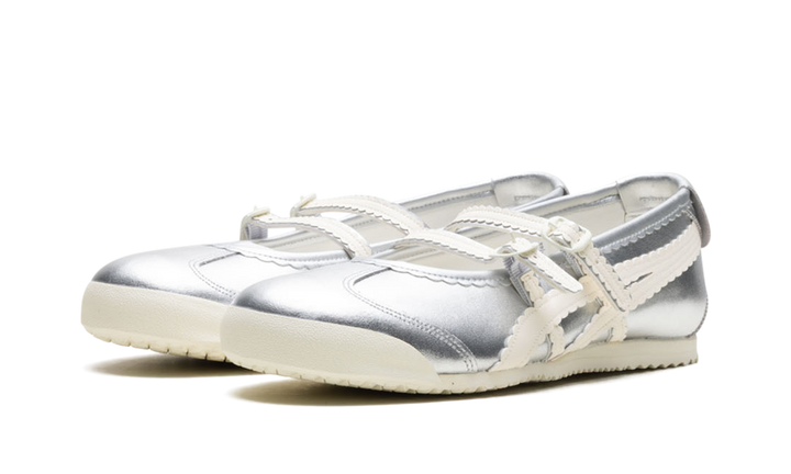 ASICS ONITSUKA TIGER MEXICO 66 TGRS SILVER CREAM WOMENS