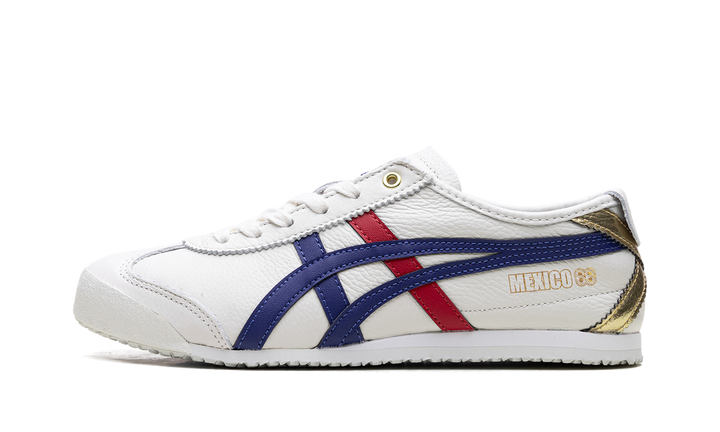 ASICS ONITSUKA TIGER MEXICO 66 WHITE DARK BLUE RED GOLD