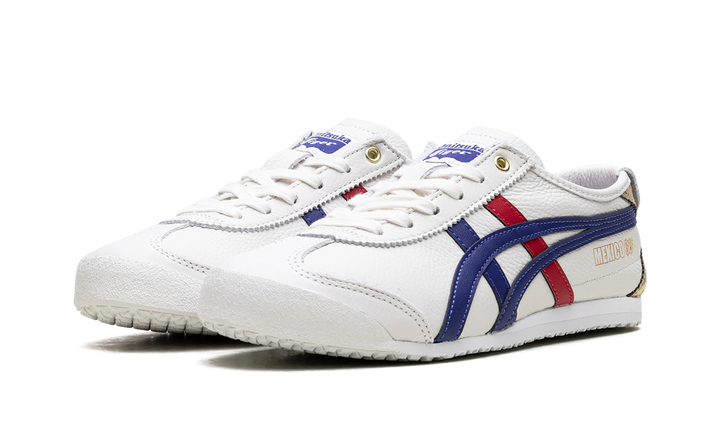 ASICS ONITSUKA TIGER MEXICO 66 WHITE DARK BLUE RED GOLD