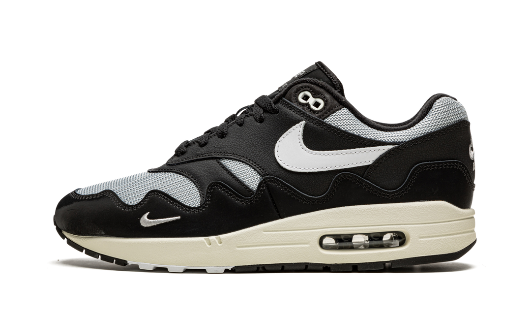 PATTA X NIKE AIR MAX 1 BLACK WHITE (WITHOUT BRACELET)