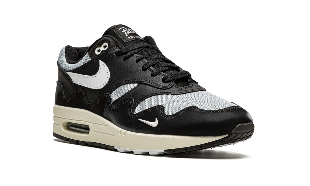 PATTA X NIKE AIR MAX 1 BLACK WHITE (WITHOUT BRACELET)