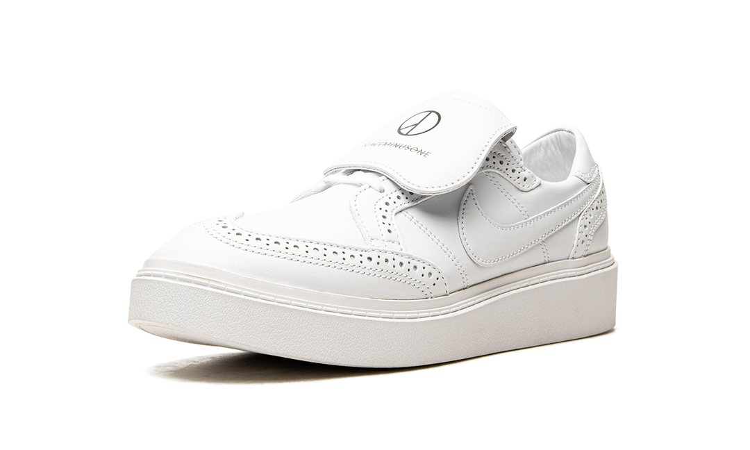 PEACEMINUSONE X NIKE KWONDO 1 TRIPLE WHITE