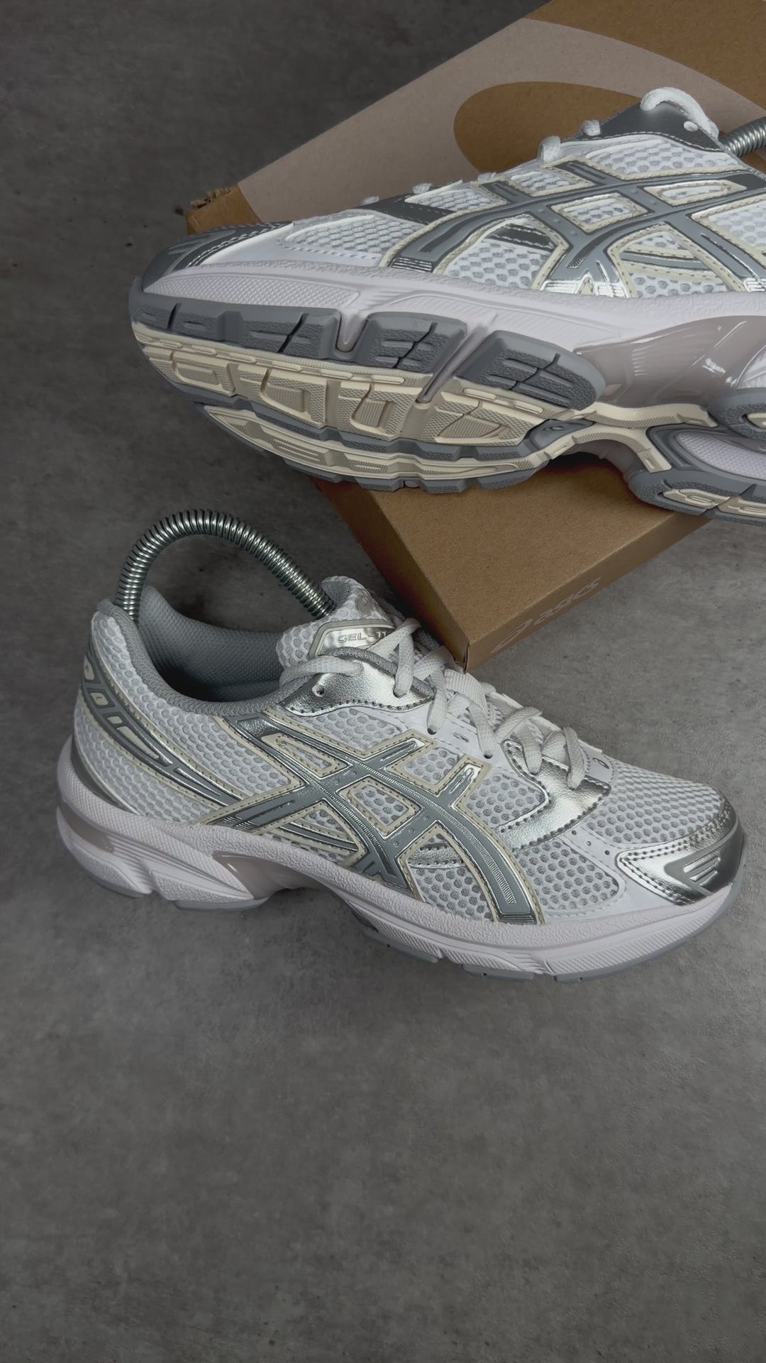 ASICS GEL-1130 WHITE PIEDMONT GREY