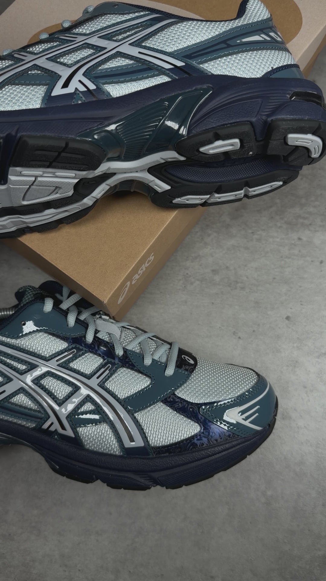 ASICS GEL-1130 TRAINER PIEDMONT BLUE / MIDNIGHT NAVY
