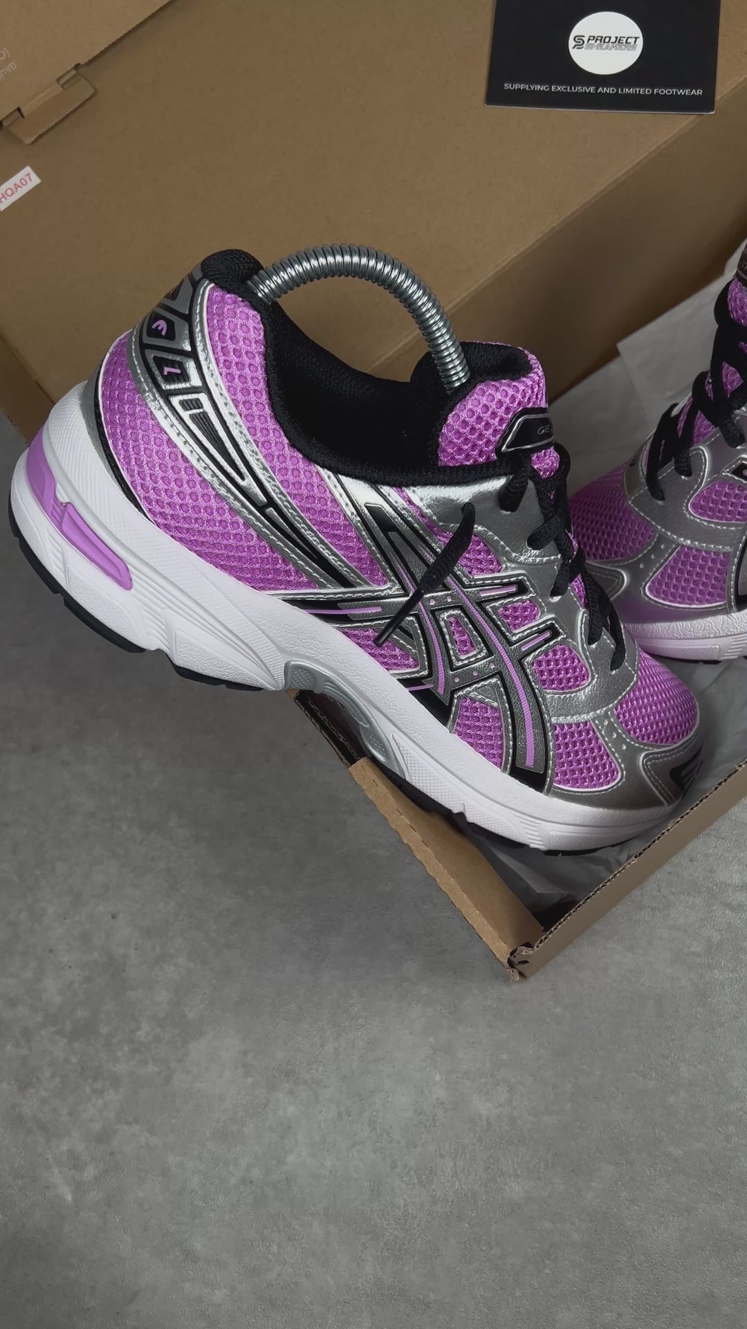ASICS GEL-1130 LAVENDER GLOW PURE SILVER GS