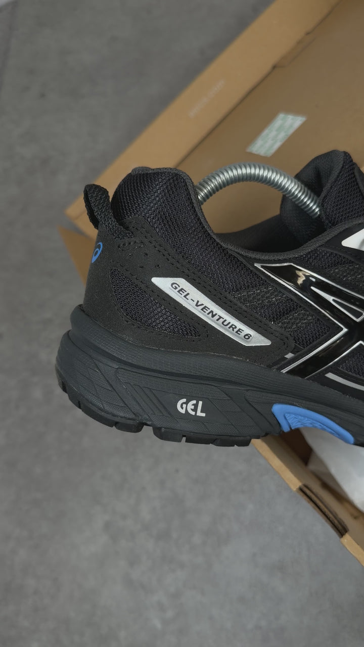 ASICS GEL-VENTURE 6 BLACK BLUE COAST