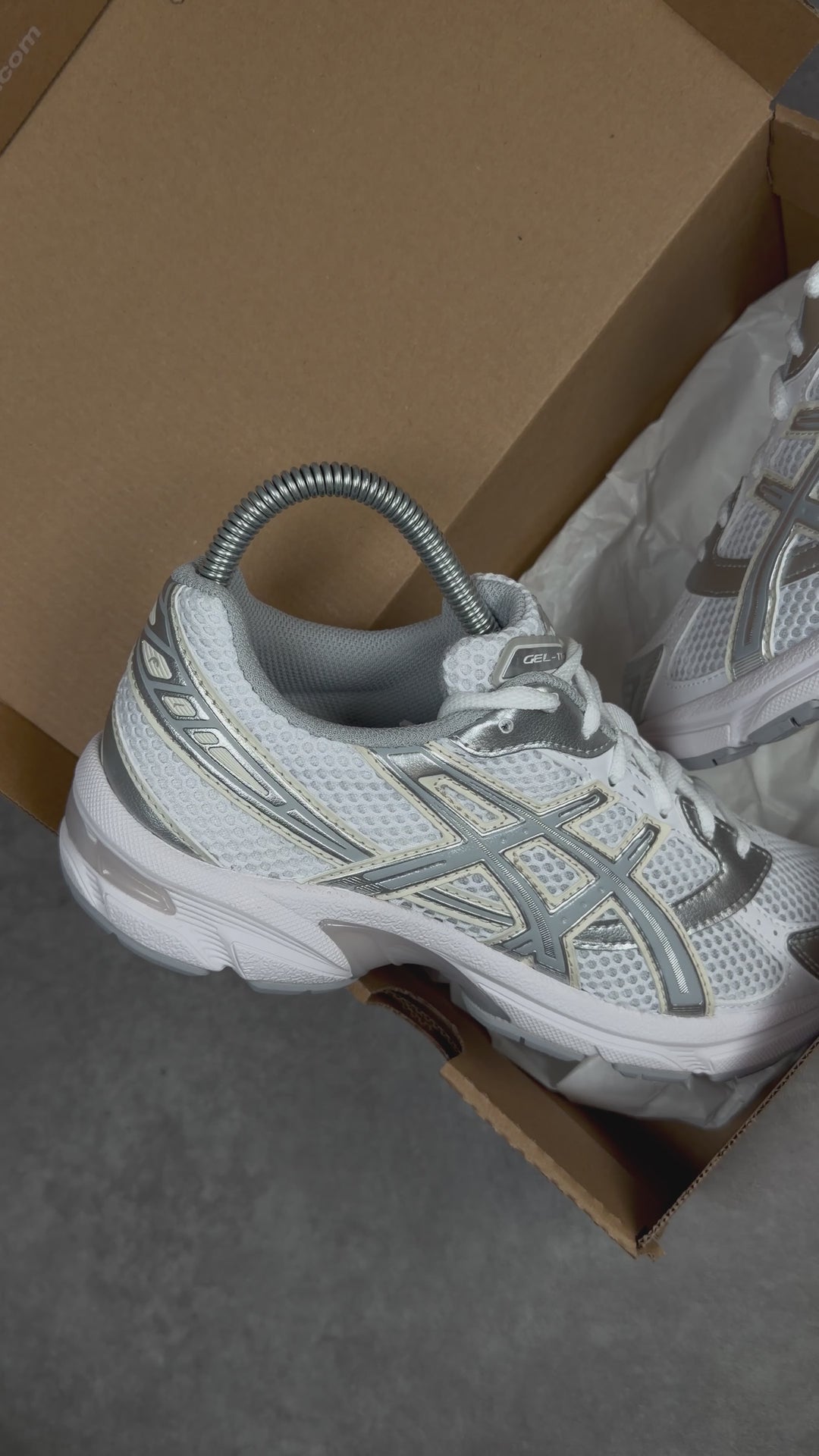ASICS GEL-1130 WHITE PIEDMONT GREY