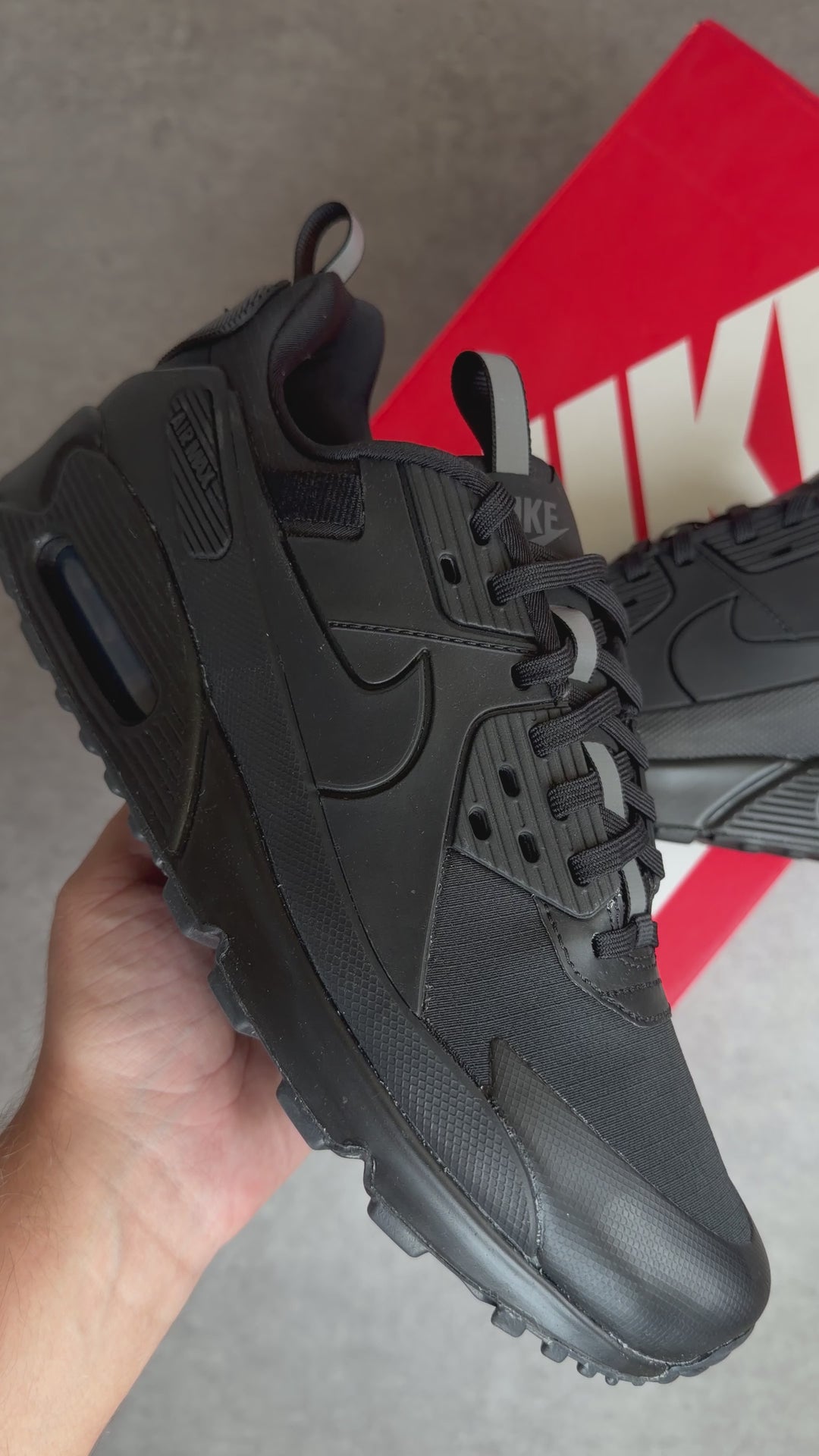 NIKE AIR MAX 90 DRIFT TRIPLE BLACK