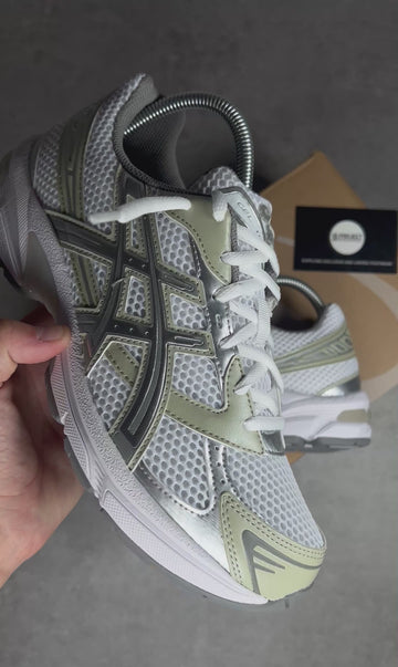 ASICS GEL-1130 WHITE DRIED LEAF GREEN WOMENS