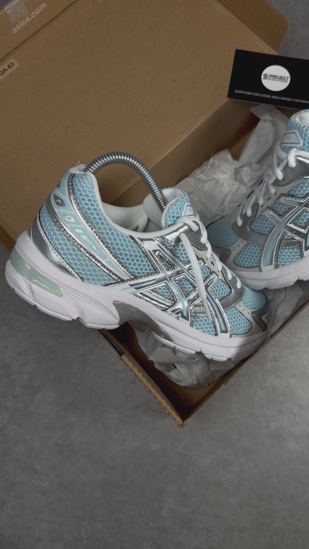 ASICS GEL-1130 FADED DENIM PURE SILVER
