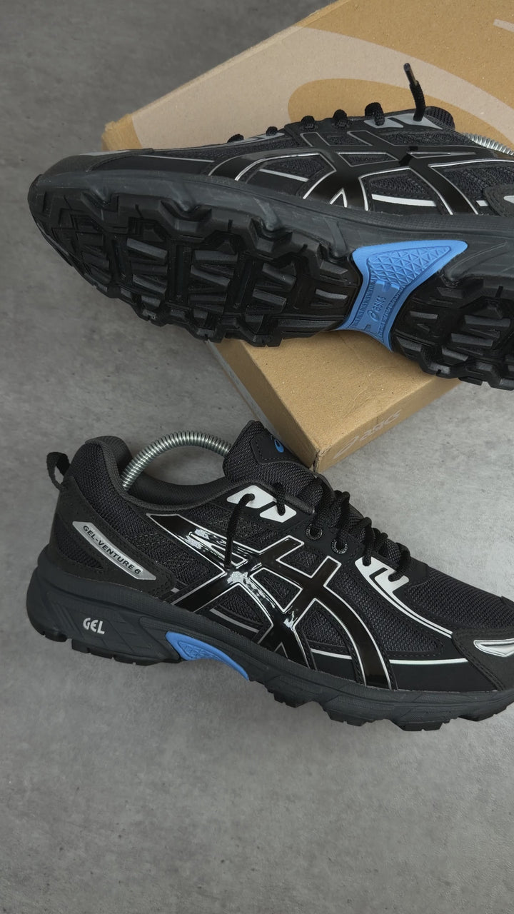 ASICS GEL-VENTURE 6 BLACK BLUE COAST