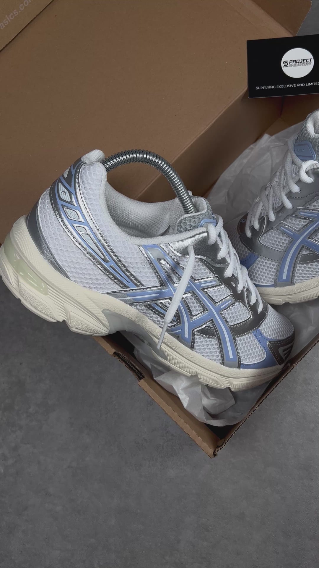 ASICS GEL-1130 WHITE LIGHT SAPPHIRE