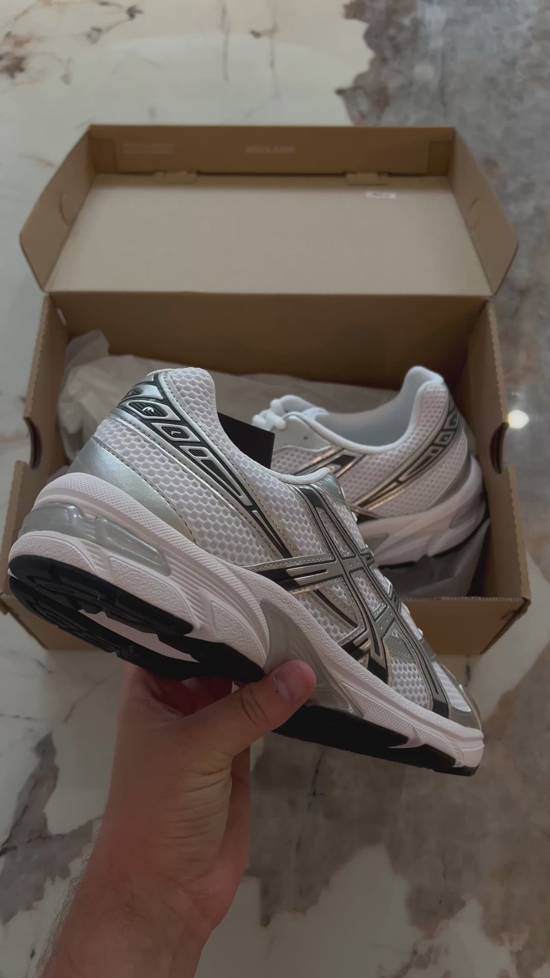 ASICS GEL-1130 White Pure Silver