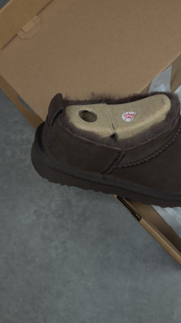 UGG MICRO BOOT WOMEN'S BROWN