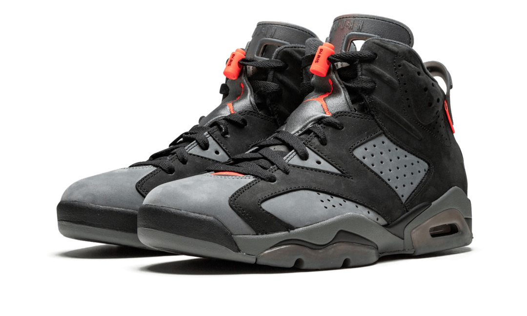 PSG X AIR JORDAN 6 RETRO IRON GREY