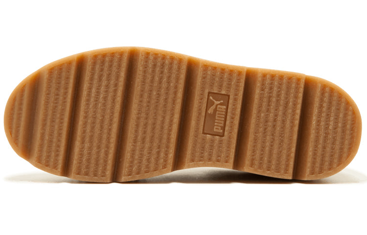 PUMA CLEATED CREEPER RIHANNA FENTY GOLDEN BROWN WOMENS