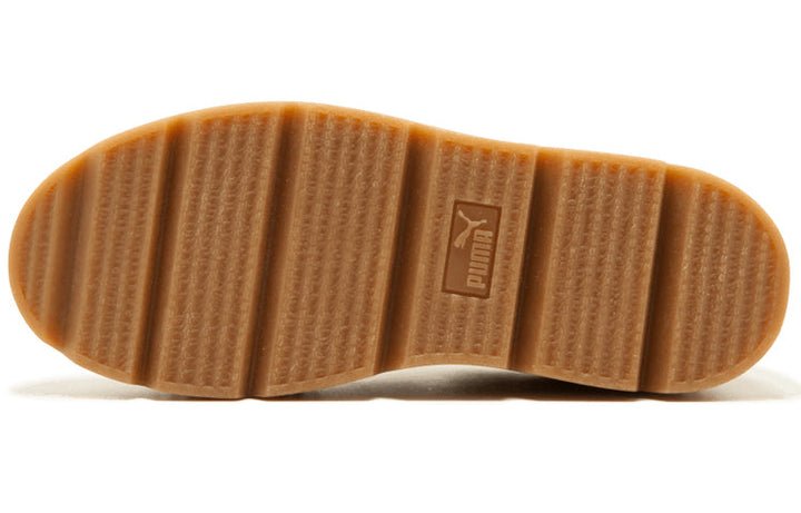PUMA CLEATED CREEPER RIHANNA FENTY GOLDEN BROWN WOMENS