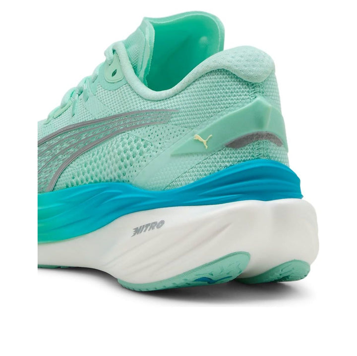 PUMA DEVIATE NITRO 3 MINT MELT SPEED BLUE WOMENS