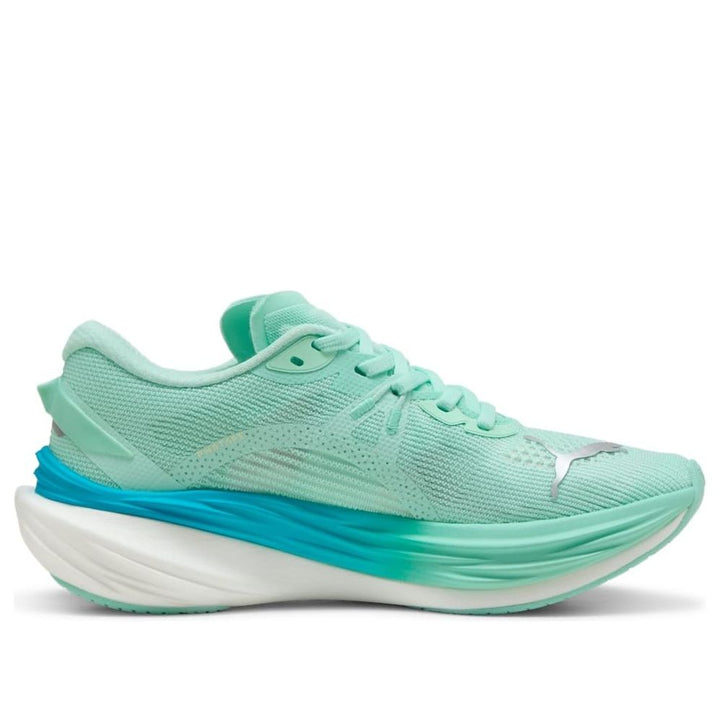 PUMA DEVIATE NITRO 3 MINT MELT SPEED BLUE WOMENS