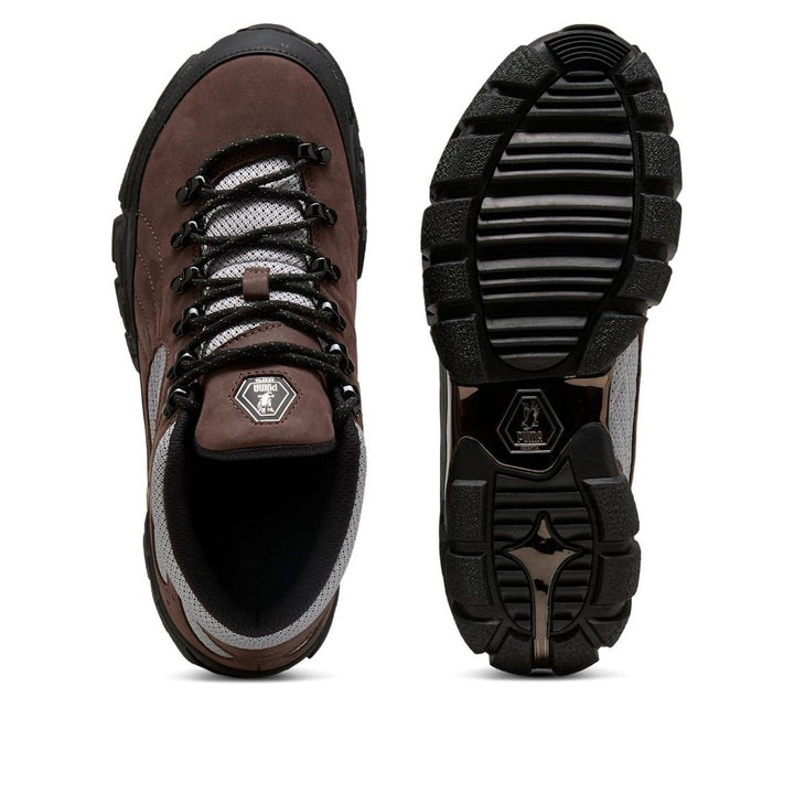 PUMA FOREVER MID SKEPTA DARK CHOCOLATE SILVER