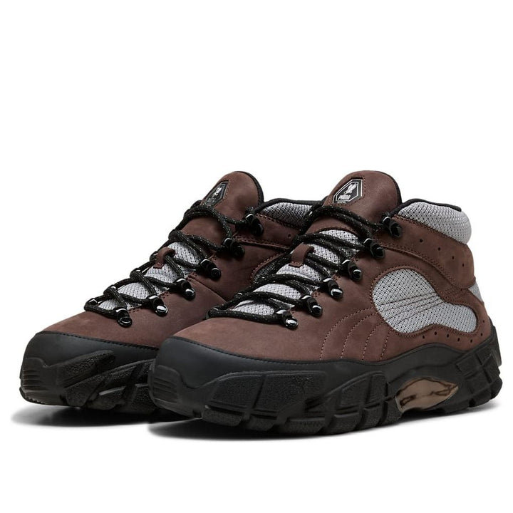 PUMA FOREVER MID SKEPTA DARK CHOCOLATE SILVER