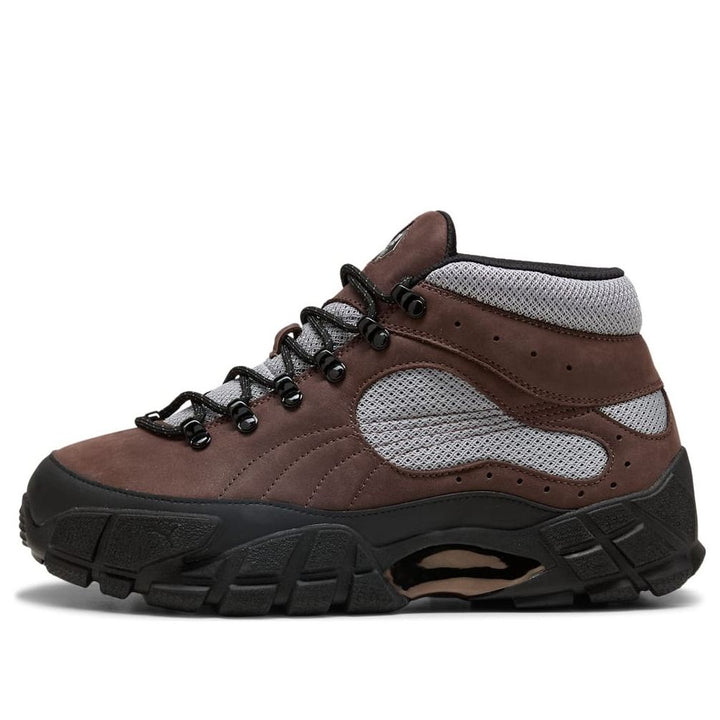 PUMA FOREVER MID SKEPTA DARK CHOCOLATE SILVER