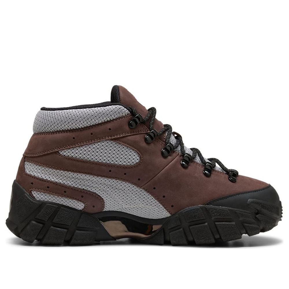 PUMA FOREVER MID SKEPTA DARK CHOCOLATE SILVER